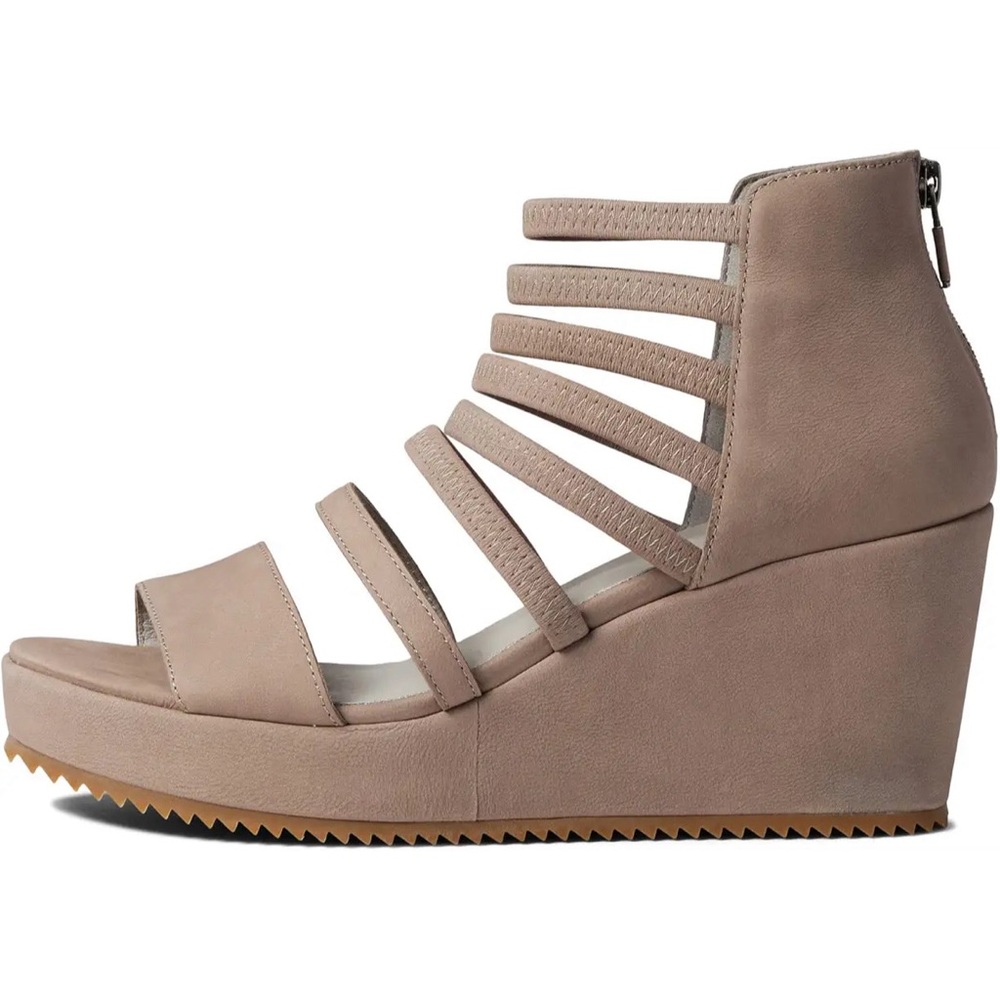 Eileen Fisher Wavey Wedge Sandals
Size 9.5 New